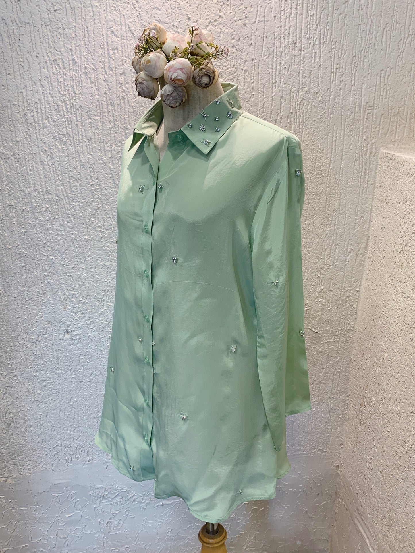 Evergreen Embellished Shirt