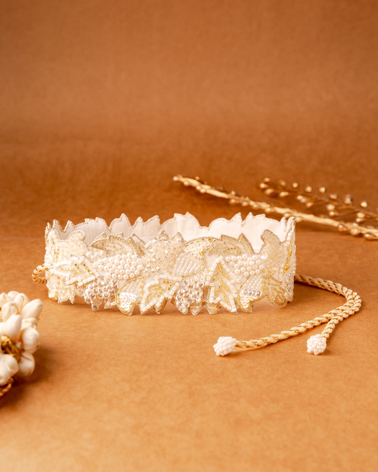 The Golden Ivory Splendour Belt