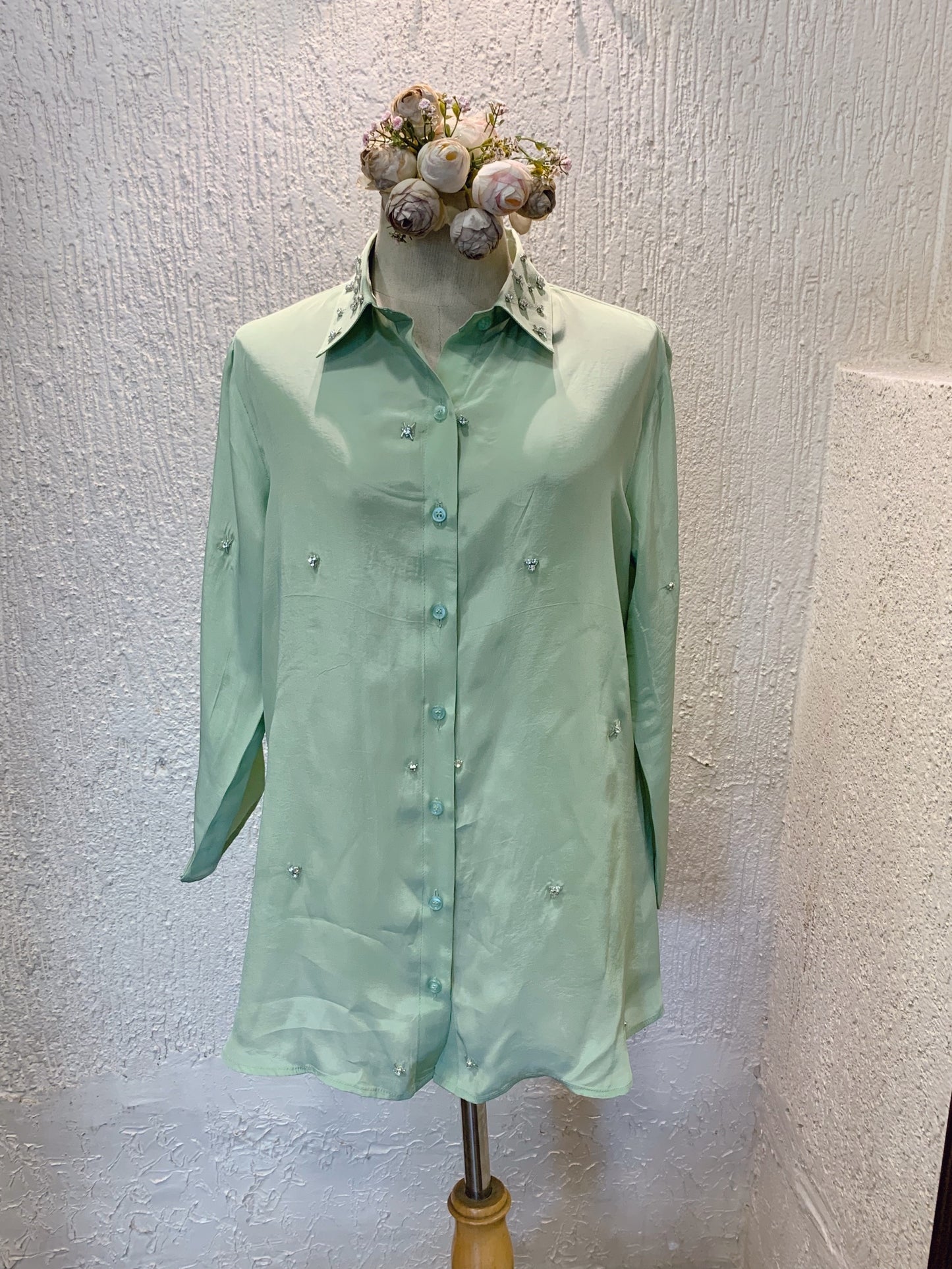 Evergreen Embellished Shirt