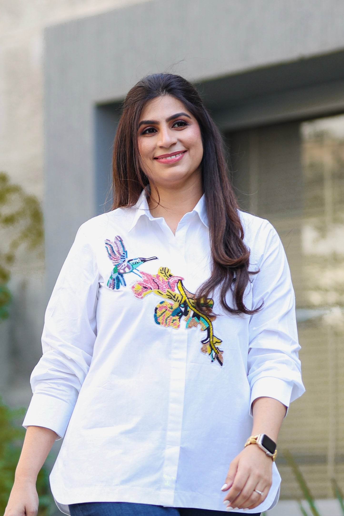 Blanco Hummingbird Shirt