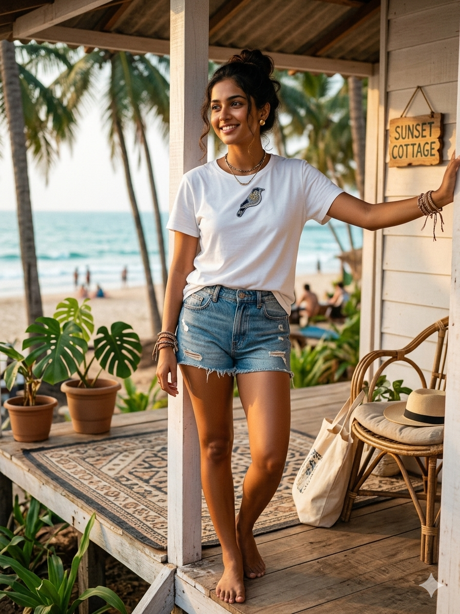 The Koyal Blue T-shirt