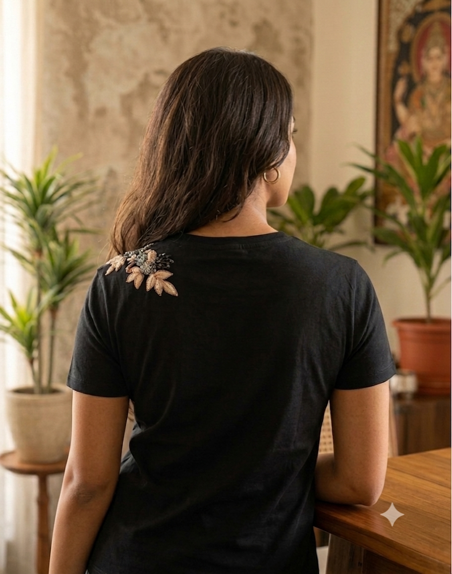 The Gilded Bloom Tee