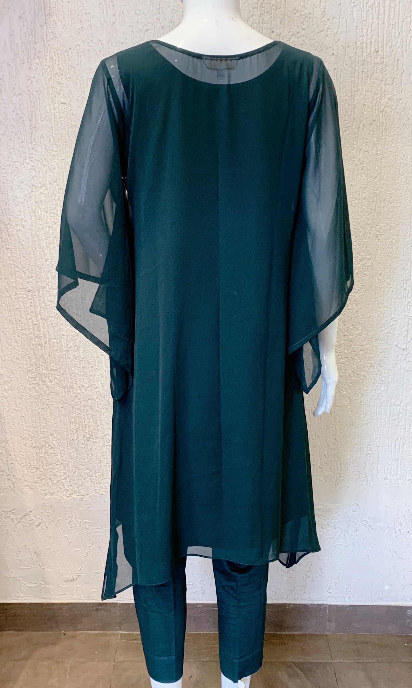 Emerald Green Kaftan Set