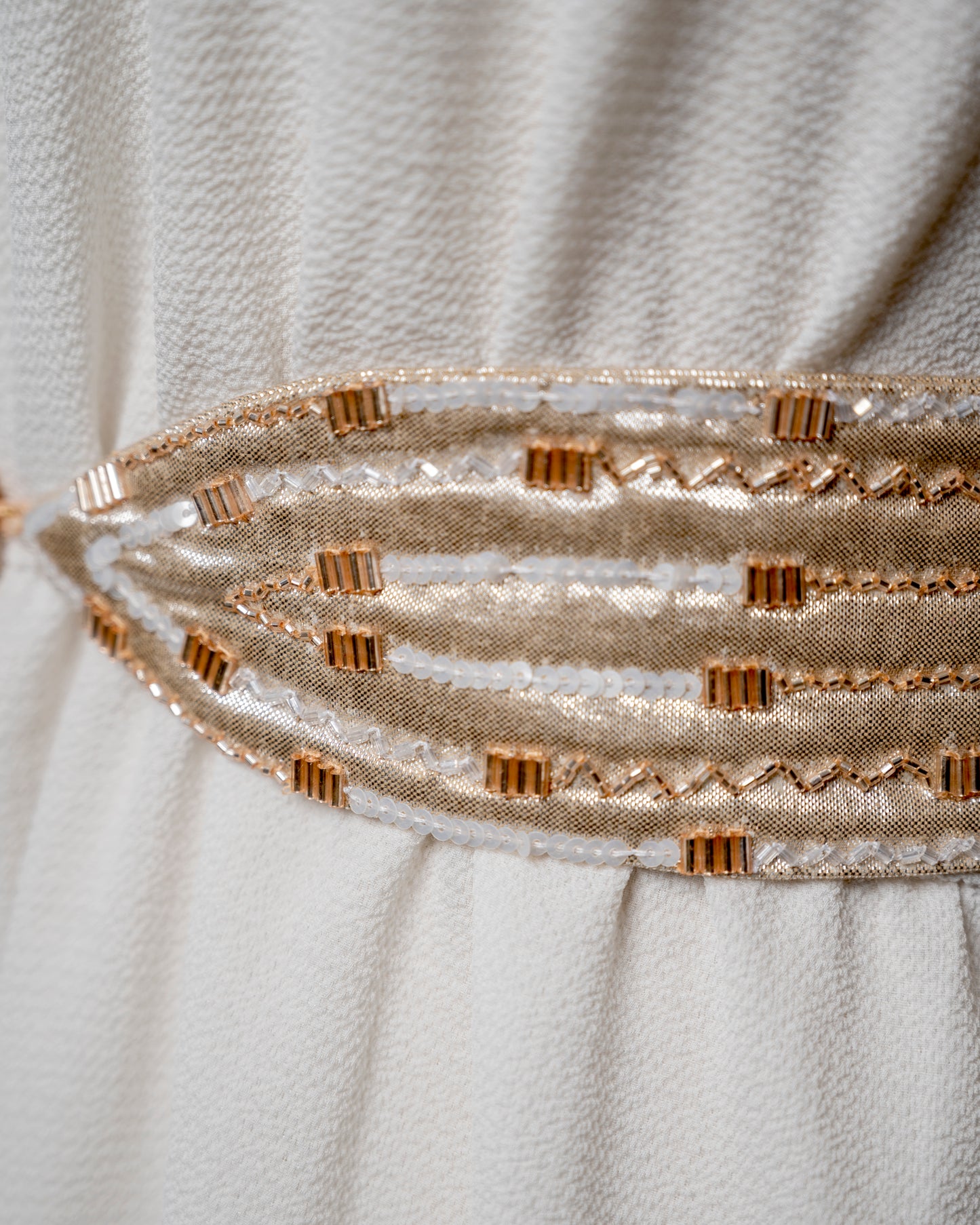 Rosegold Line Art Belt