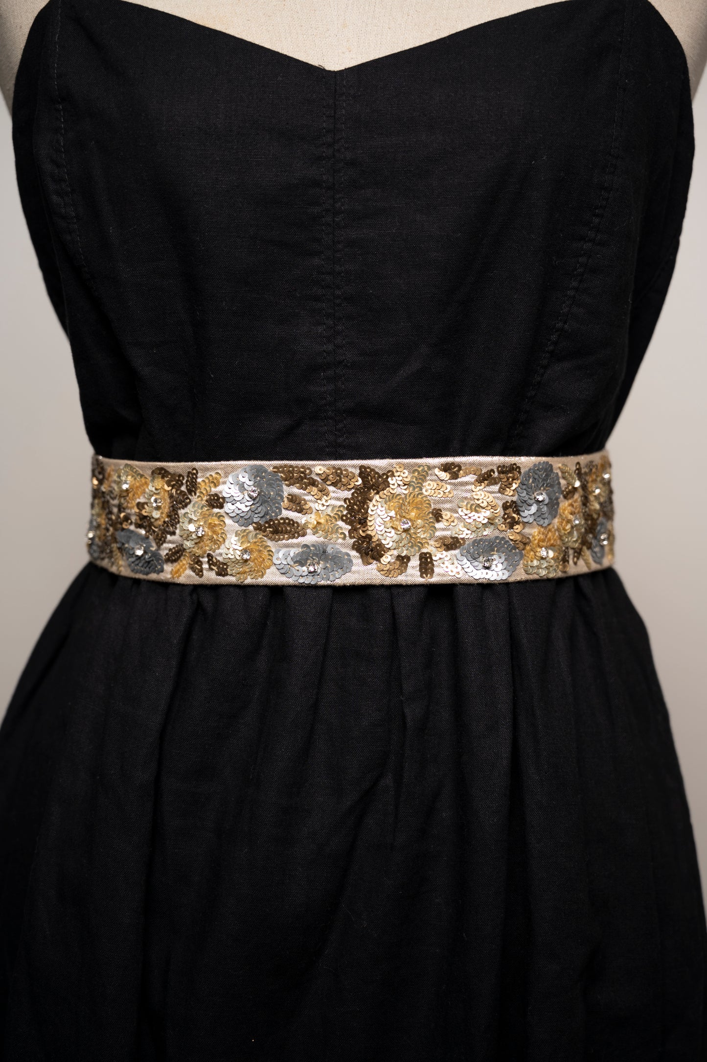 Floral Sequinned Shimmer Belt